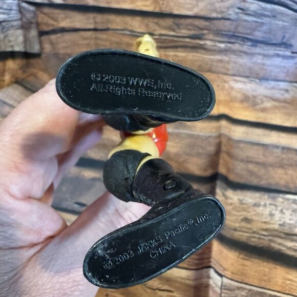 WWE Ruthless Aggression Randy Orton Jakks Pacific Action Figure Viper Red Gear - Picture 7 of 7